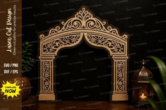 Create H1 From Royal Arch Frame Laser Cut Svg Design MAXIMUM 60 CHARACTERS with Rules Natural, not keyword stuffing, Plain text title only, no list, no explanation, no quotes, no markdown