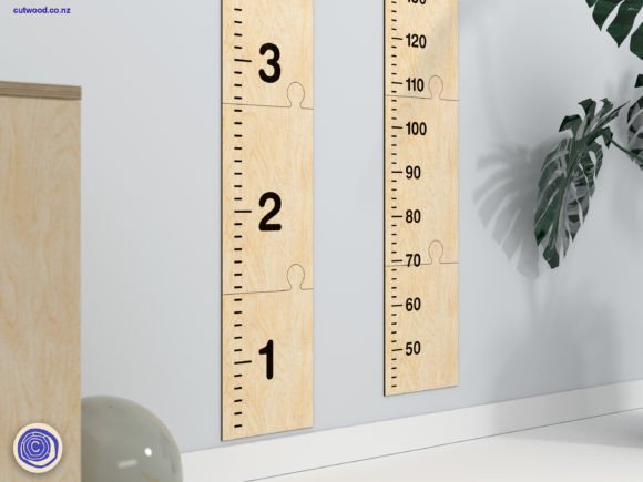 Ruler Growth Chart, Height Wall Chart: Track Growth Creatively